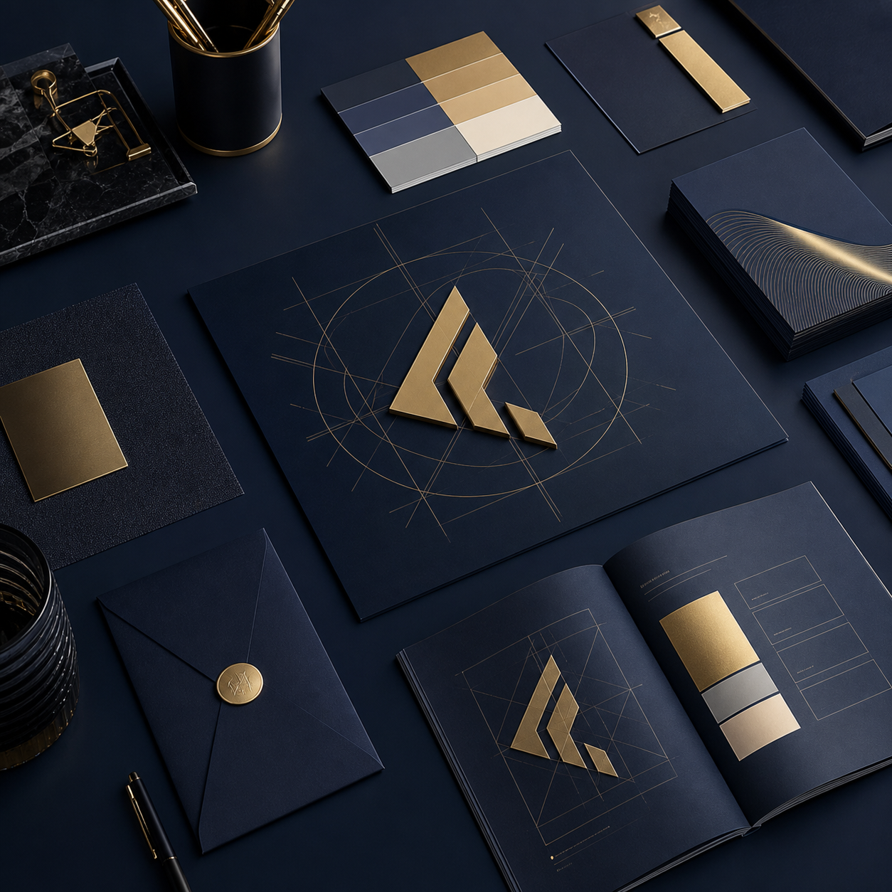 خدمة تصميم الهوية البصرية | Visual Identity & Branding Service
